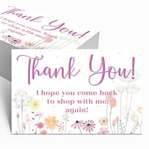 Thank You Cards For Packing Orders